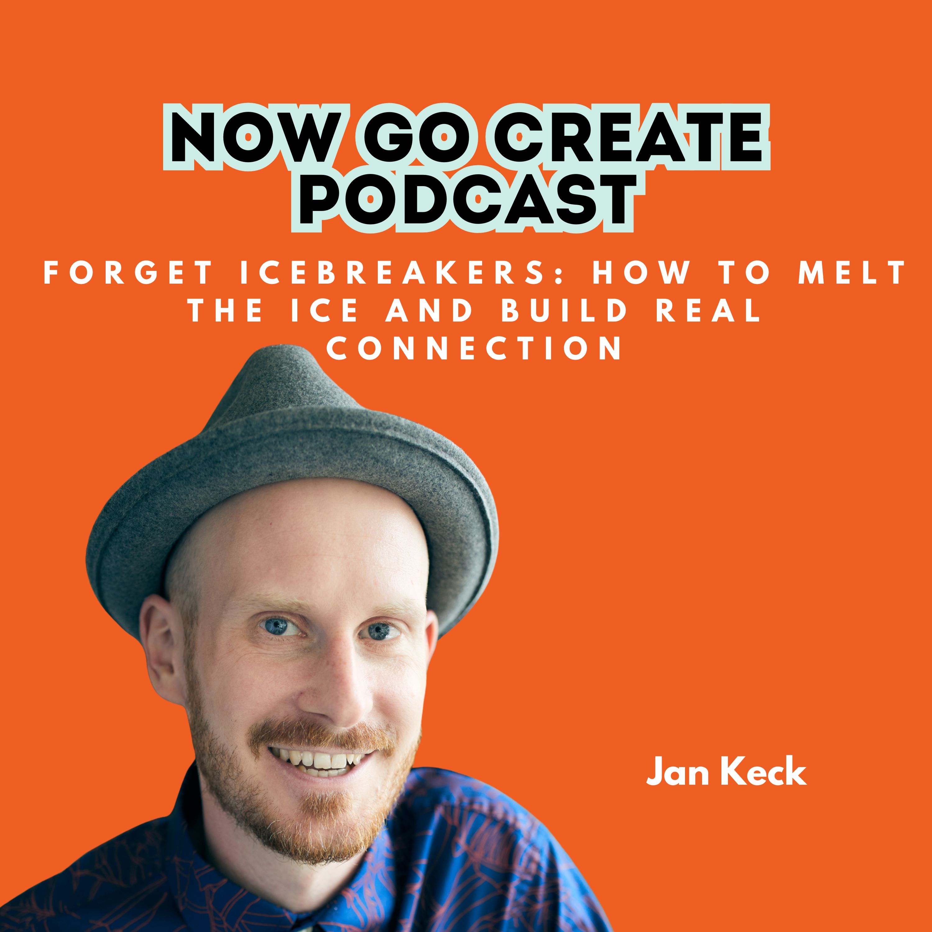 Now Go Create podcast cover