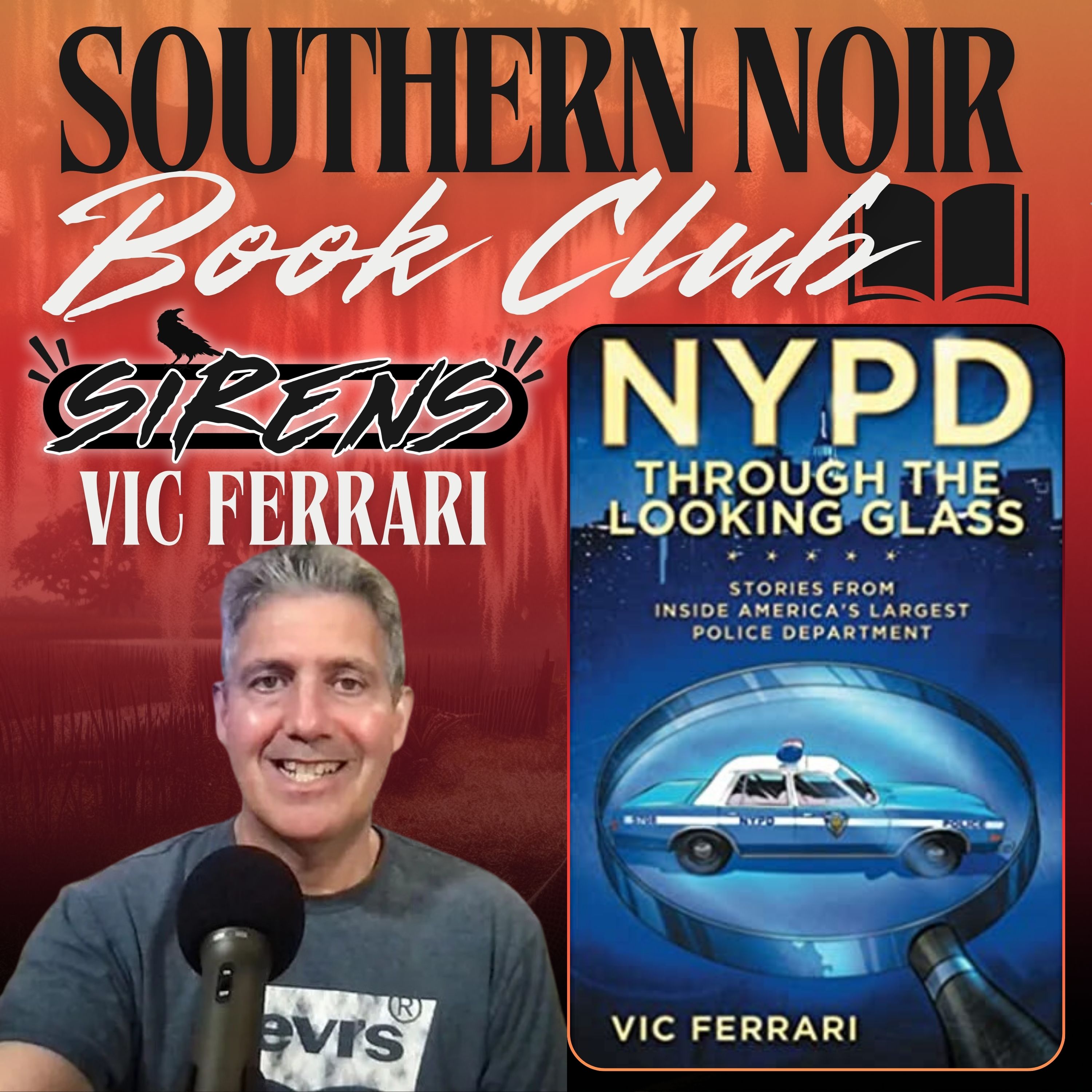 cover of episode Southern Noir Book Club | Author Vic Ferrari
