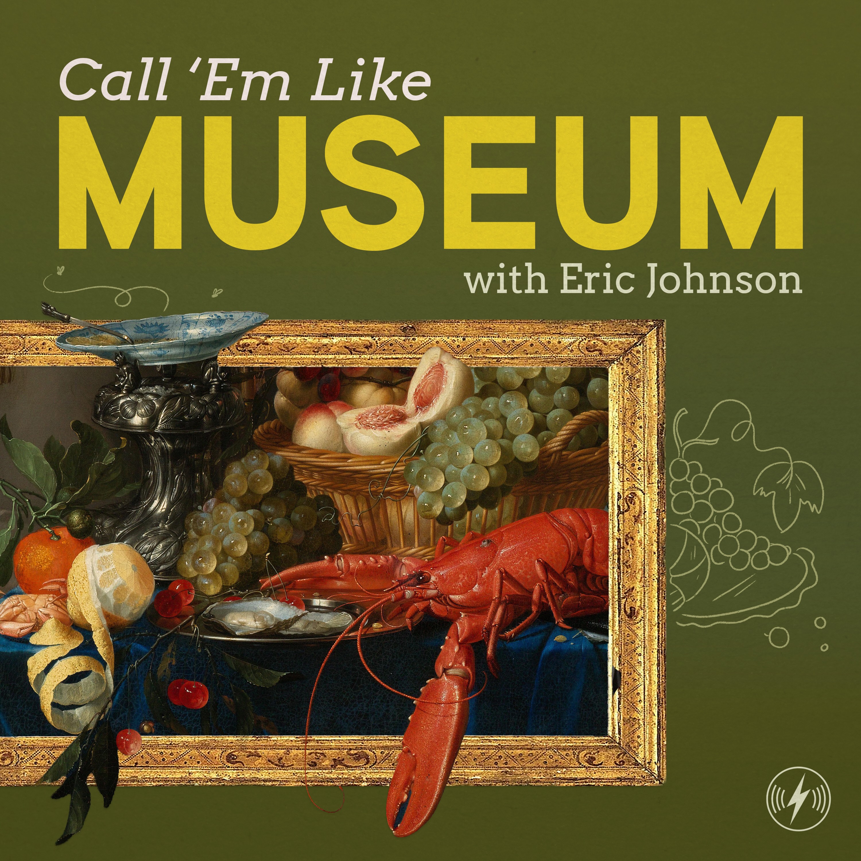 My new podcast: Call 'Em Like Museum episode artwork
