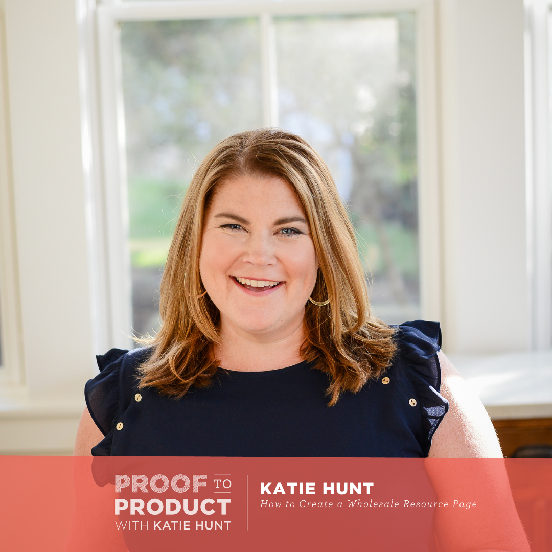 From the Archives | How to create a wholesale resource page with Katie Hunt