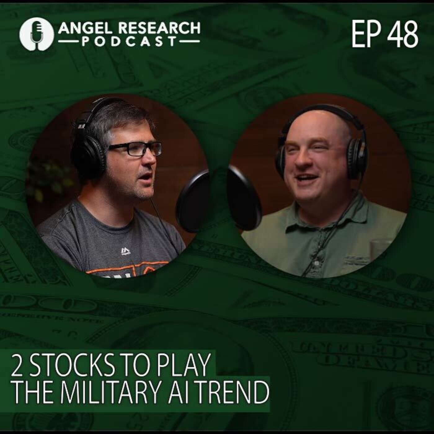 cover of episode 2 Stocks to Play the Military AI Trend | Angel Research Podcast Ep. 48