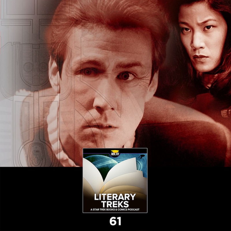 Artwork for podcast Literary Treks: A Star Trek Books and Comics Podcast