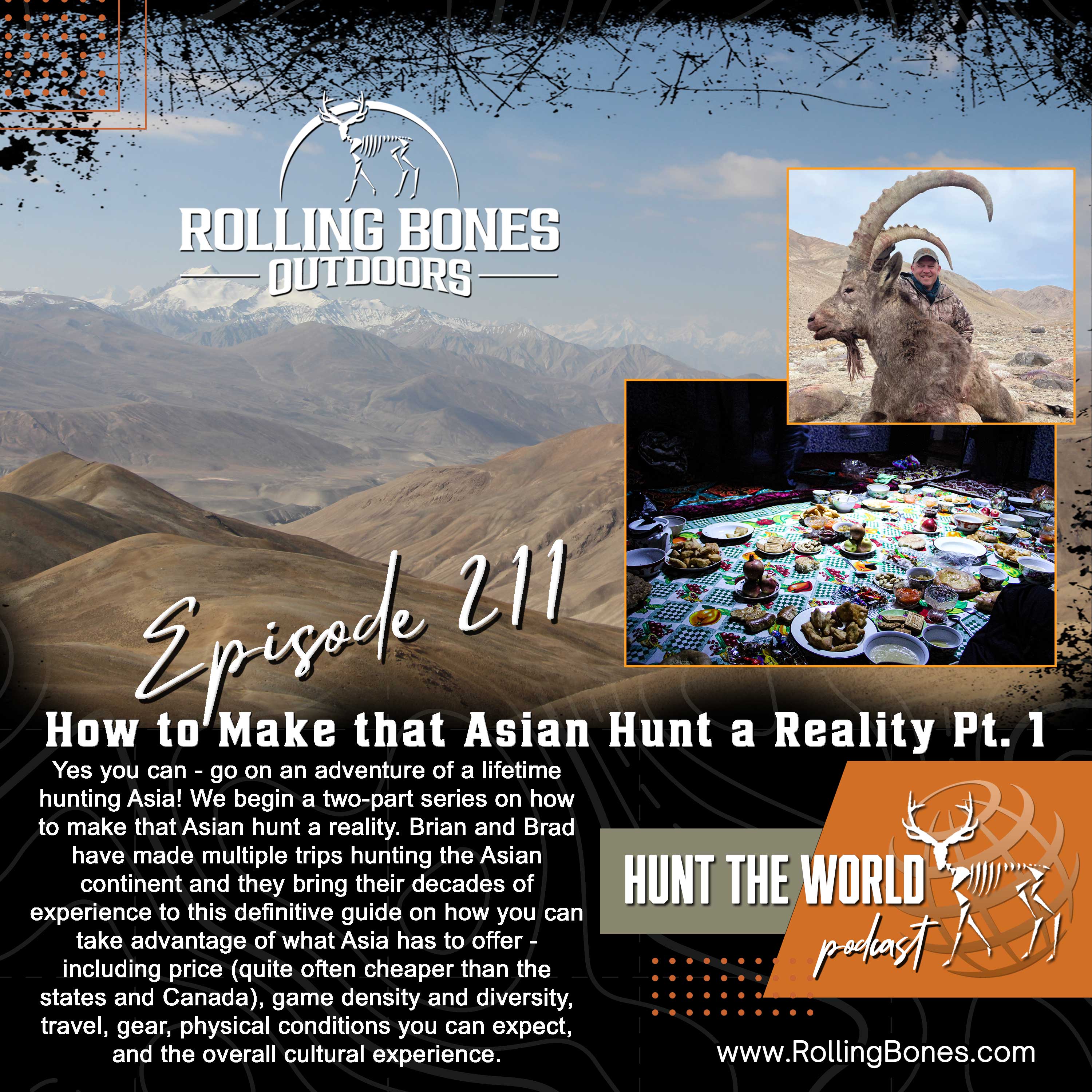 HTW-Ep 211 How to Make That Asian Hunt a Reality - Pt. 1