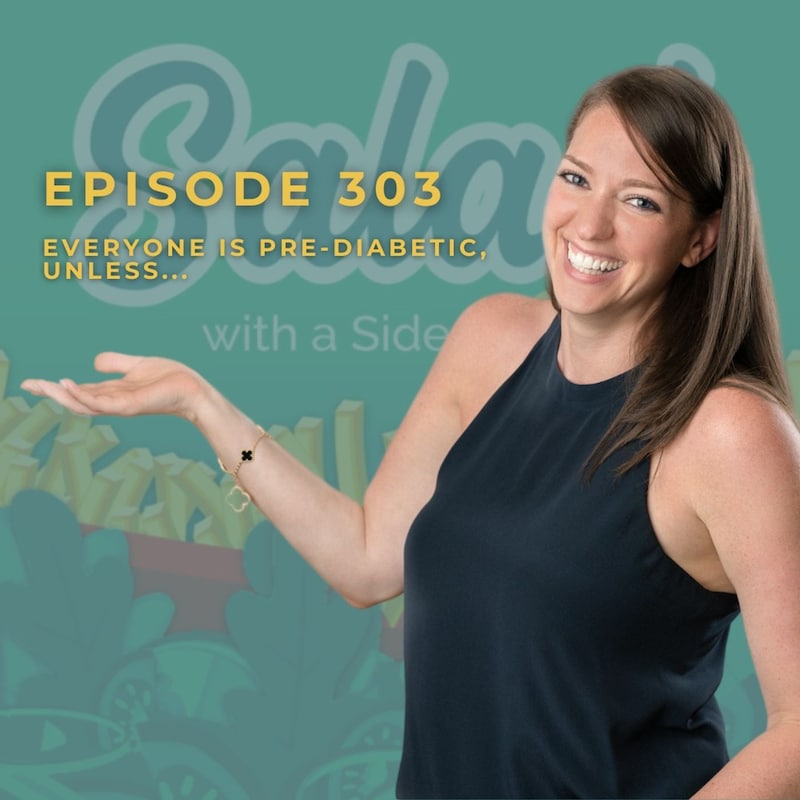 Artwork for podcast Salad With a Side of Fries  Nutrition, Wellness & Weight Loss