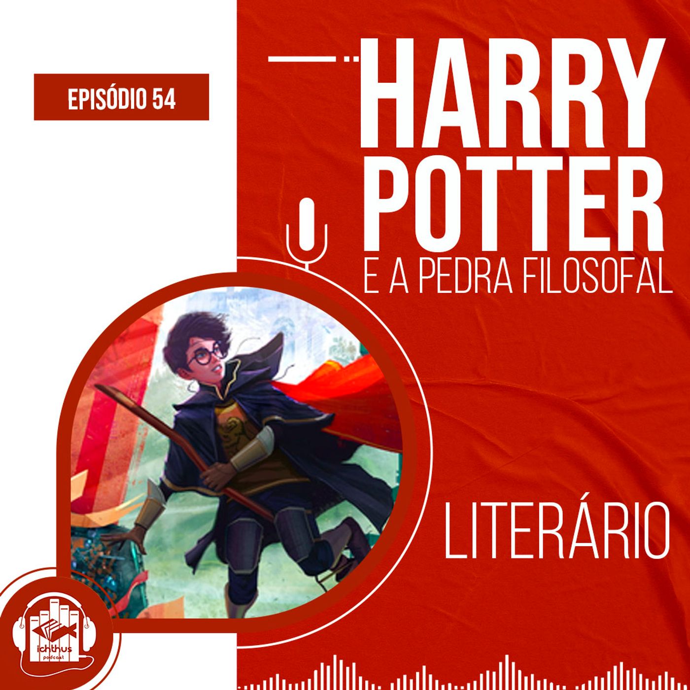 Harry Potter e a Pedra Filosofal (J. K. Rowling) | Literário episode artwork