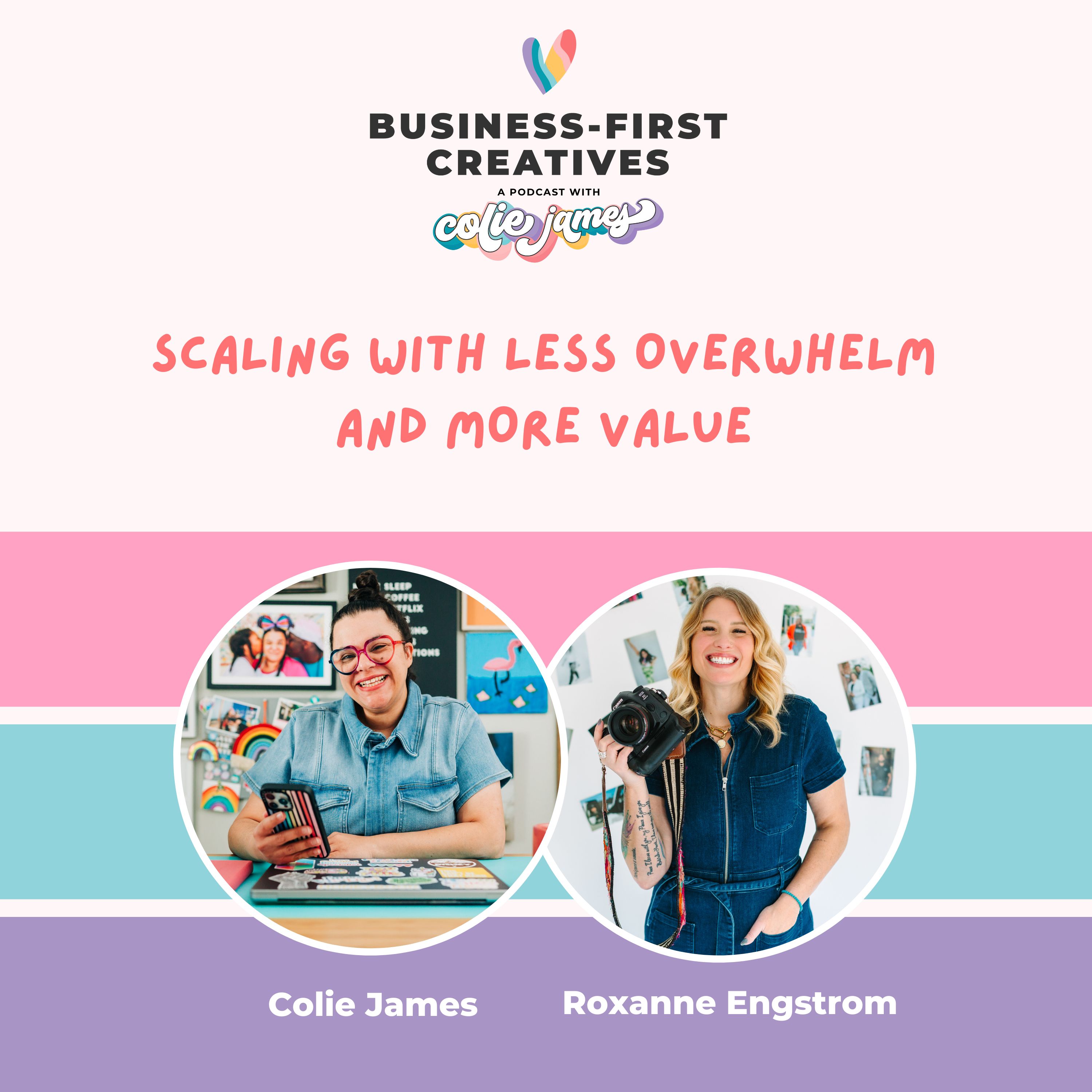 Scaling with Less Overwhelm and More Value (Systems in Session Case Study) with Roxanne Engstrom