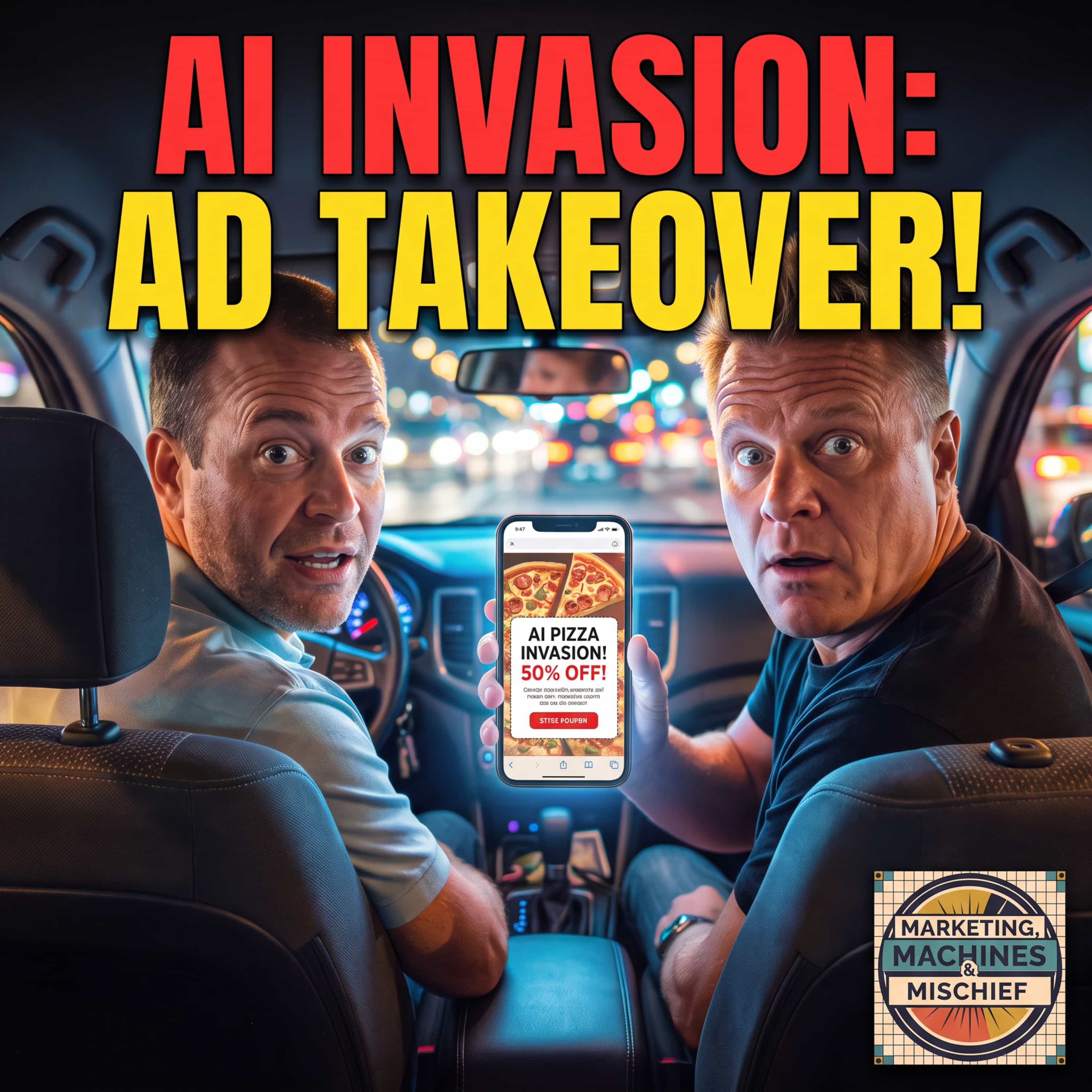 AI’s Invasion: How Amazon, Spotify, and Uber Are Taking Over Ads – EP 041 episode artwork