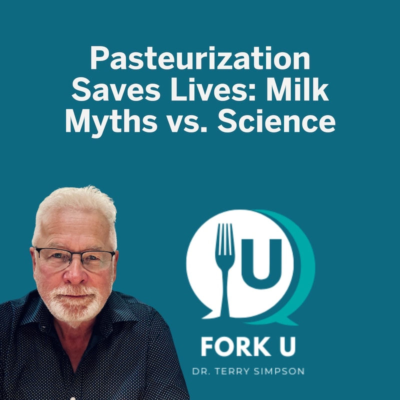 Artwork for podcast Fork U with Dr. Terry Simpson
