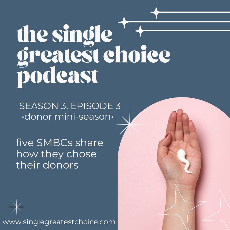 Artwork for podcast The Single Greatest Choice: For Single Women Exploring Solo Motherhood by Choice (SMBC), Fertility, and Having a Baby on Their Own Through Donor Conception or Adoption