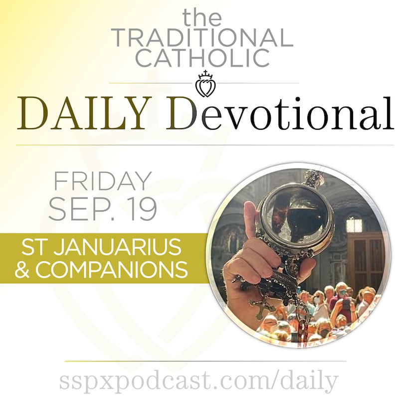 Artwork for podcast Traditional Catholic Daily Devotional