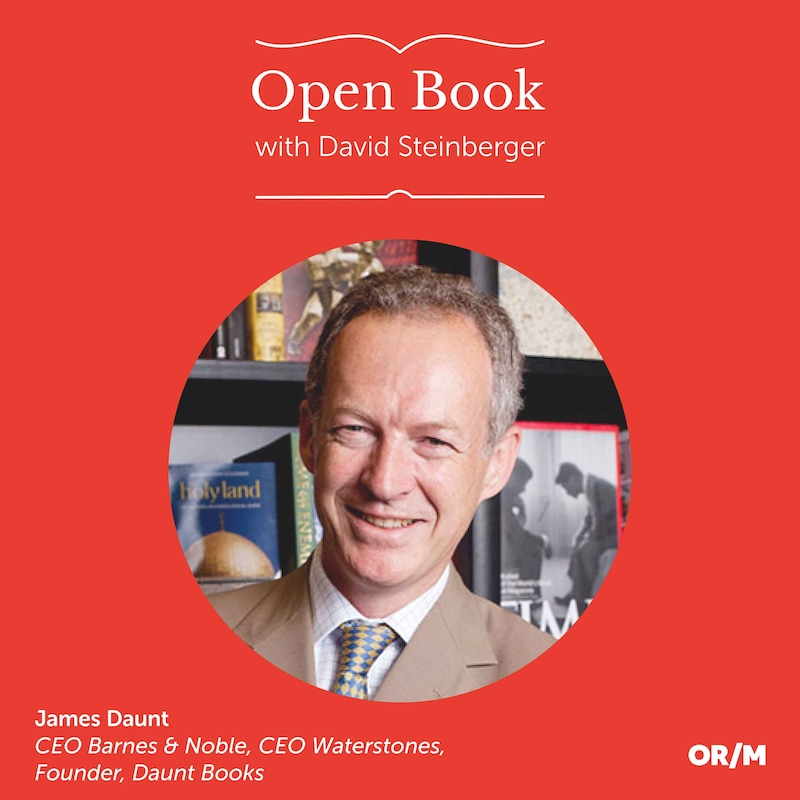 Artwork for podcast Open Book with David Steinberger
