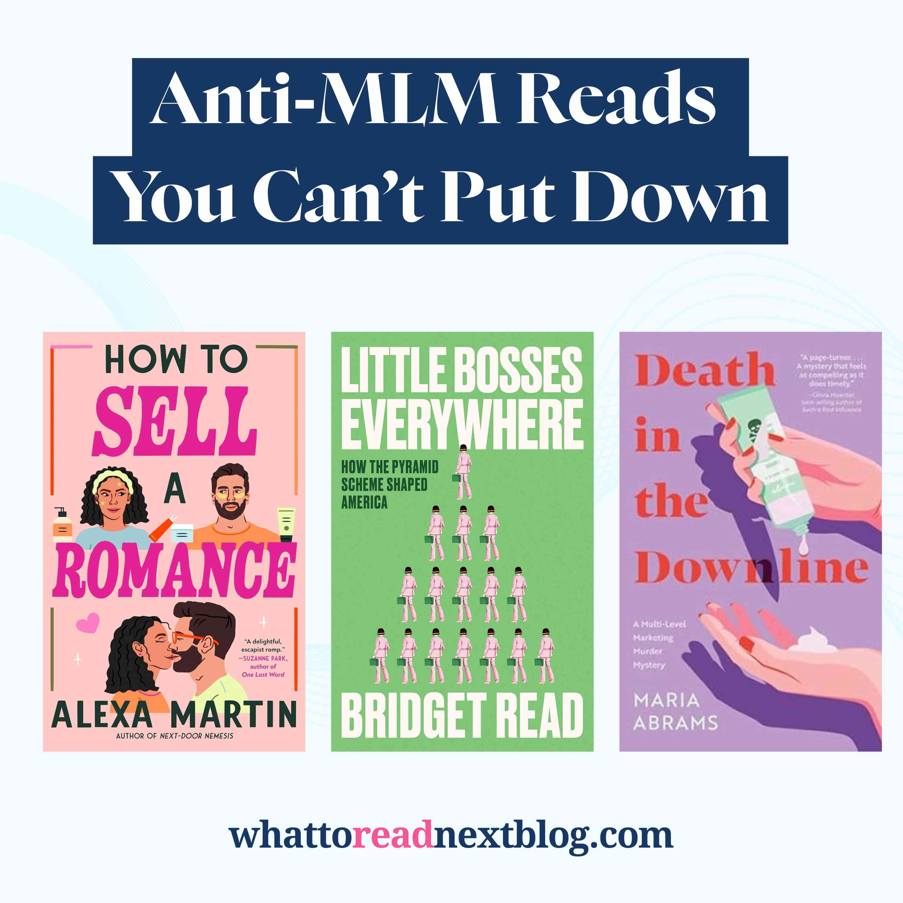 From Shampoo Scams to Cozy Sleuths—The Book List MLMs Don’t Want You to Read
