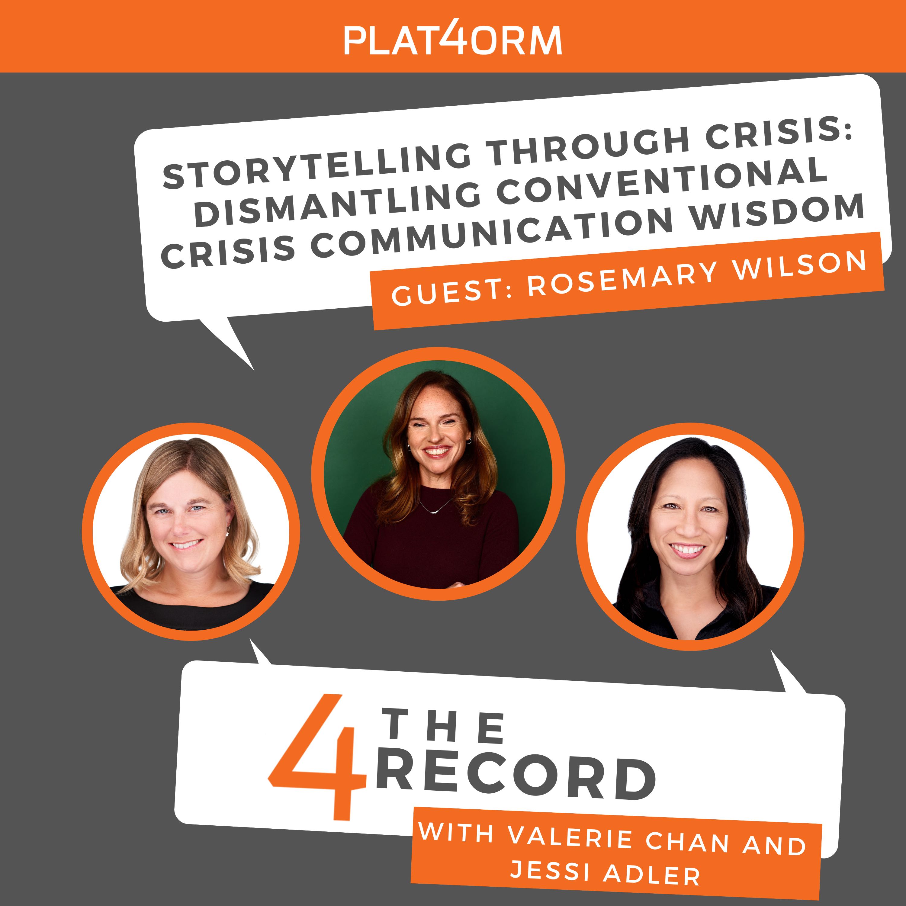 Storytelling Through Crisis: Dismantling Conventional Crisis Communication Wisdom episode artwork