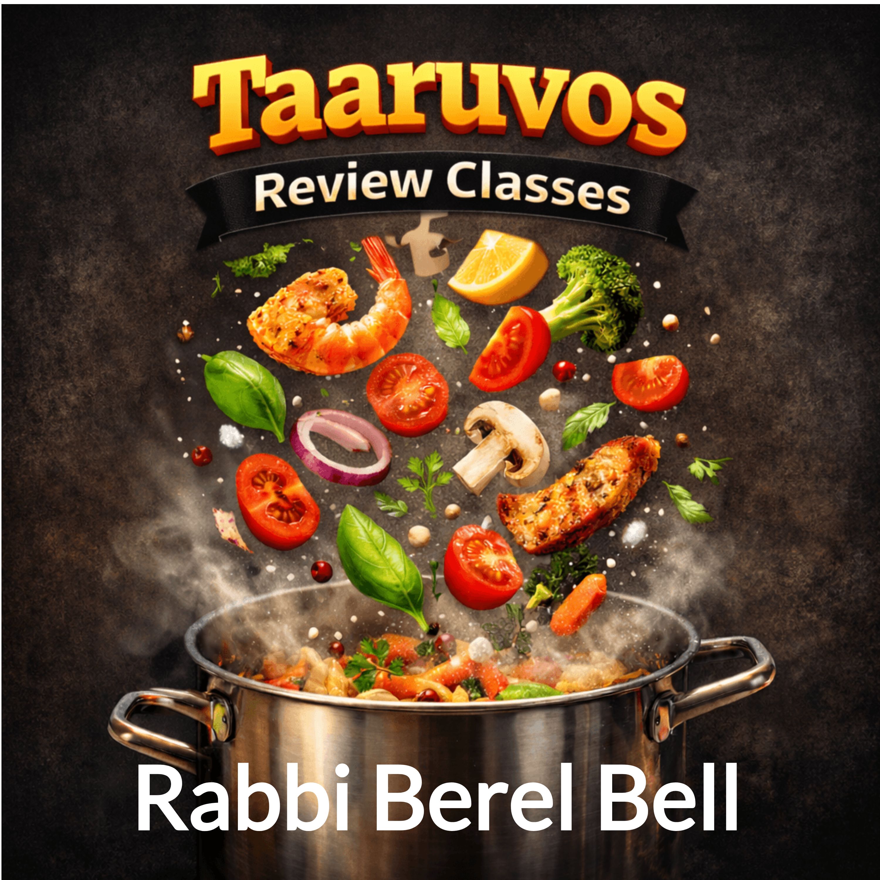 Rabbi Bell Taaruvos: Review Shiurim