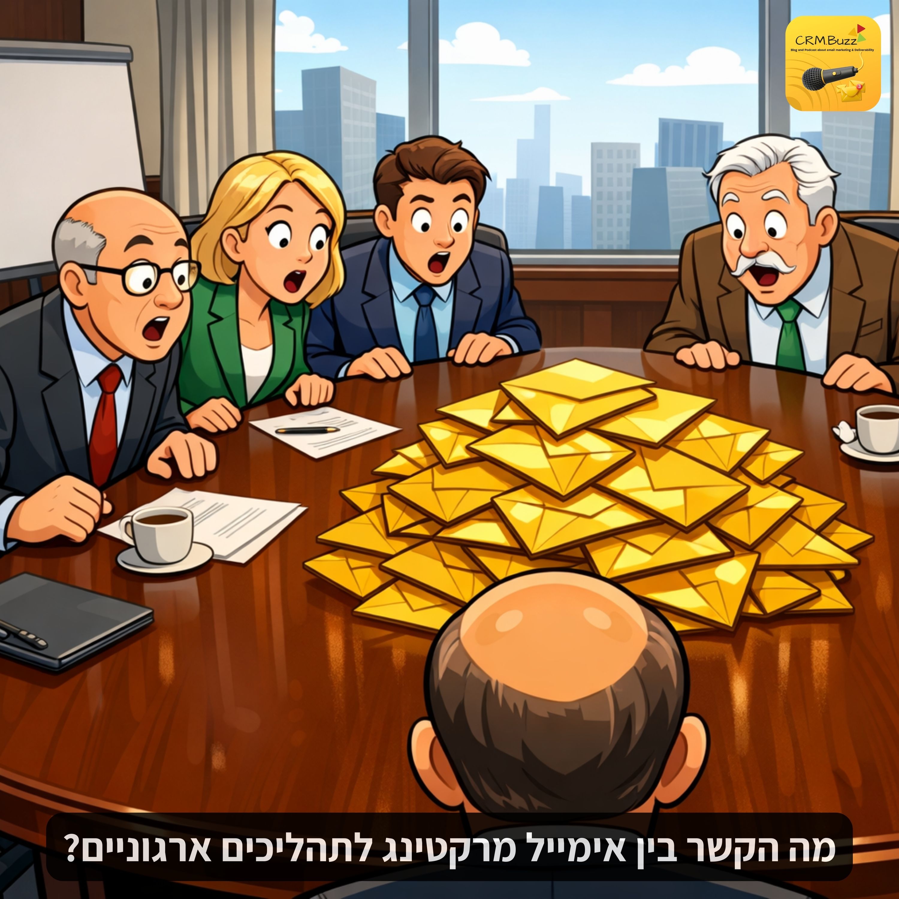 מה הקשר בין אימייל מרקטינג לתהליכים ארגוניים?