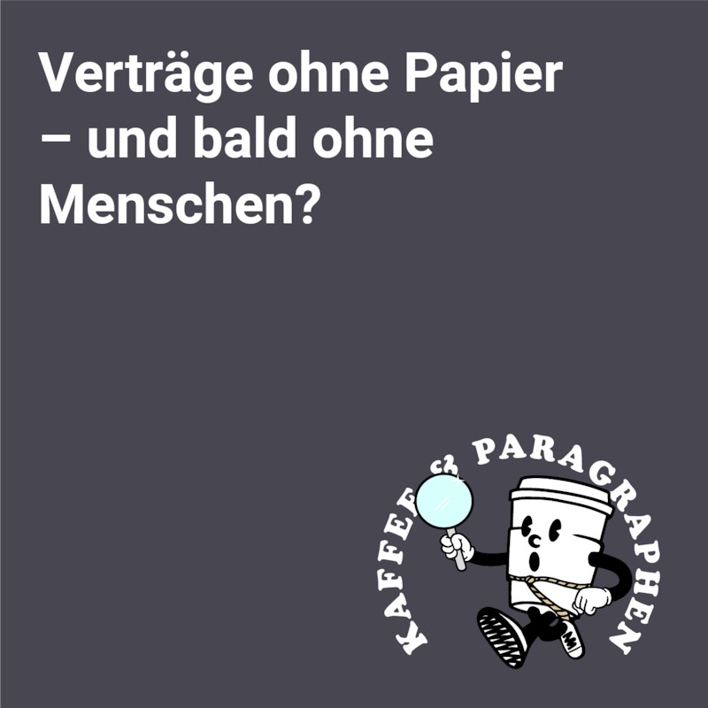 Artwork for podcast Kaffee & Paragraphen