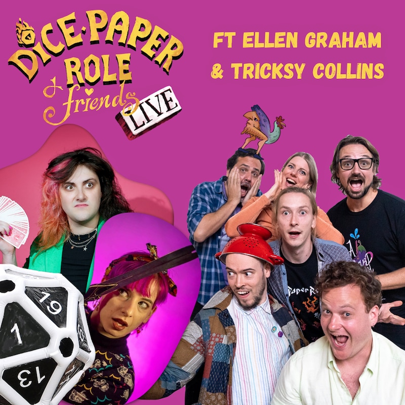Artwork for podcast Dice Paper Role: A DnD 5e Podcast