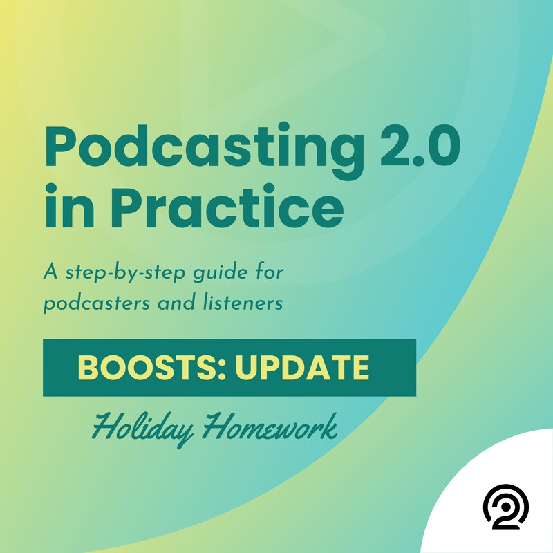 Artwork for podcast Podcasting 2.0 in Practice