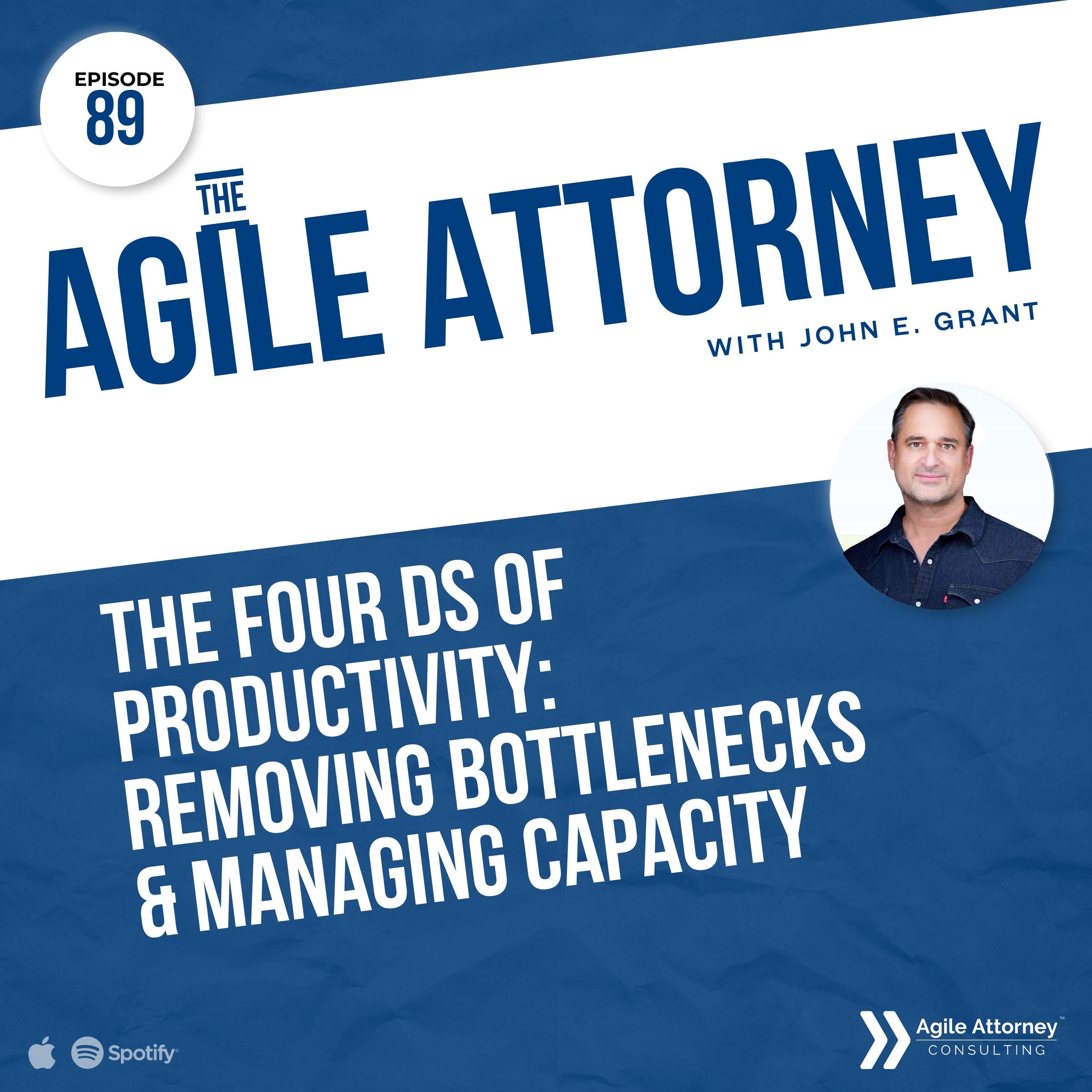 089. The Four Ds of Productivity: Removing Bottlenecks & Managing Capacity