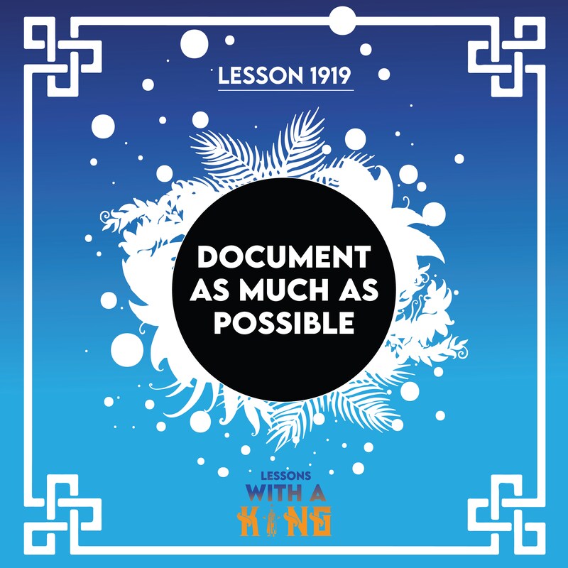 Artwork for podcast Lessons With A King