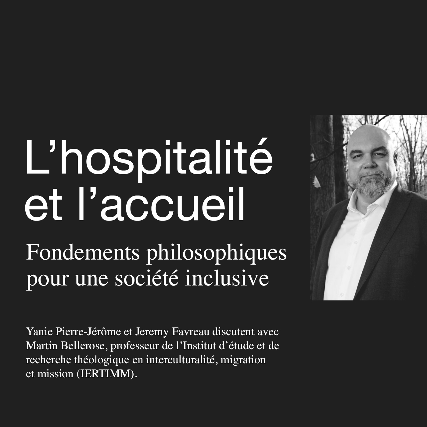 L’hospitalité et l’accueil ⏤ Fondements philosophiques pour une société inclusive episode artwork