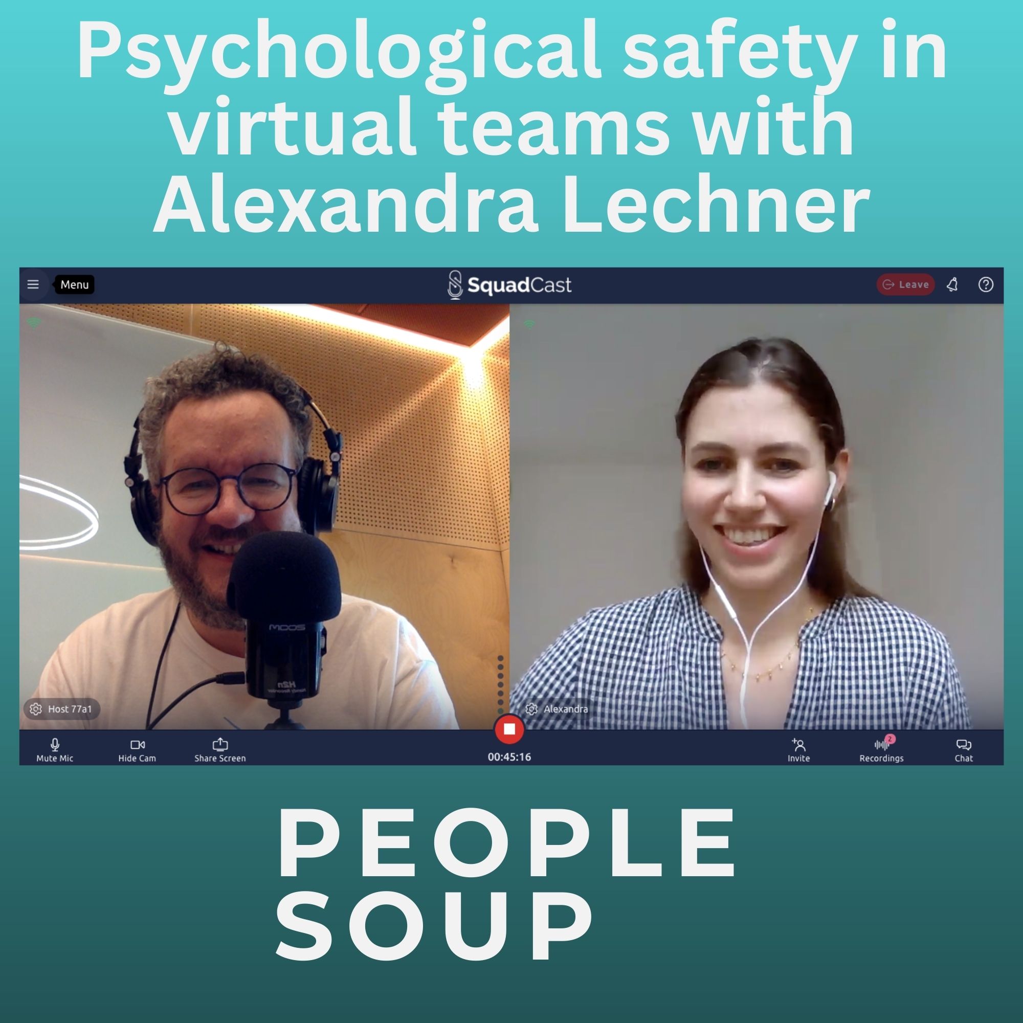 ENCORE - psychological safety in virtual teams with Alexandra Lechner