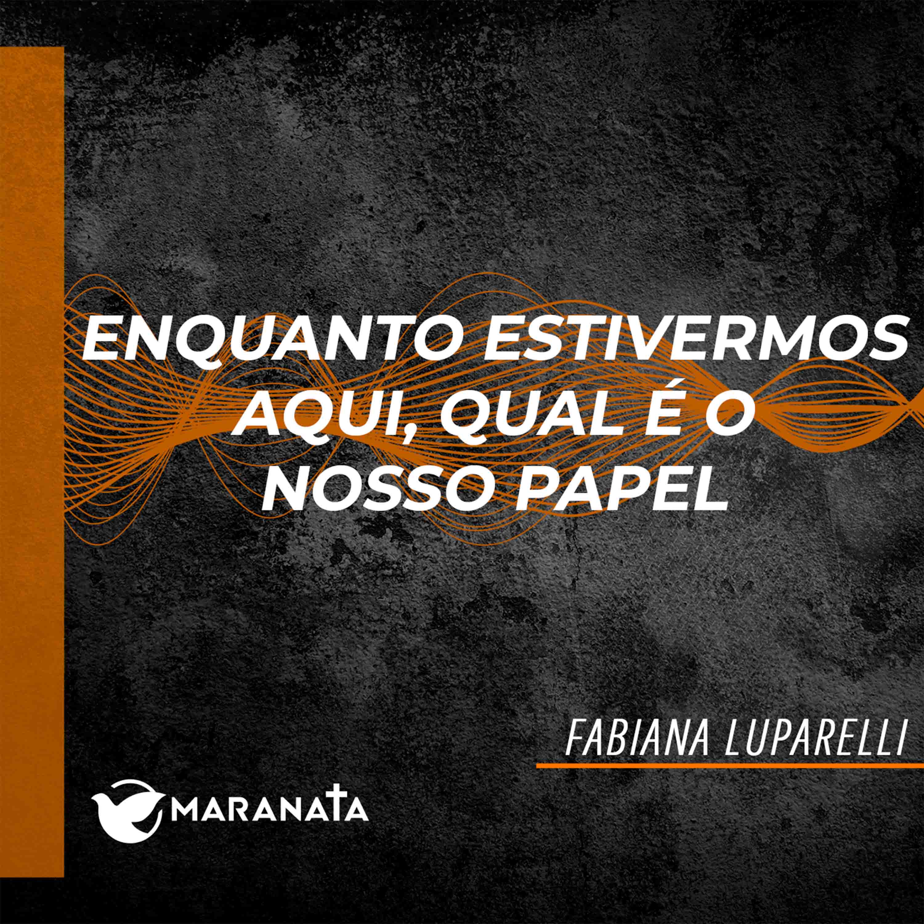 Enquanto estivermos aqui, qual é o nosso papel - Fabiana Luparelli episode artwork