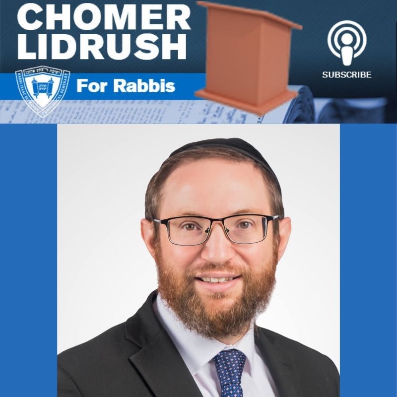 Chomer Lidrush for Rabbis