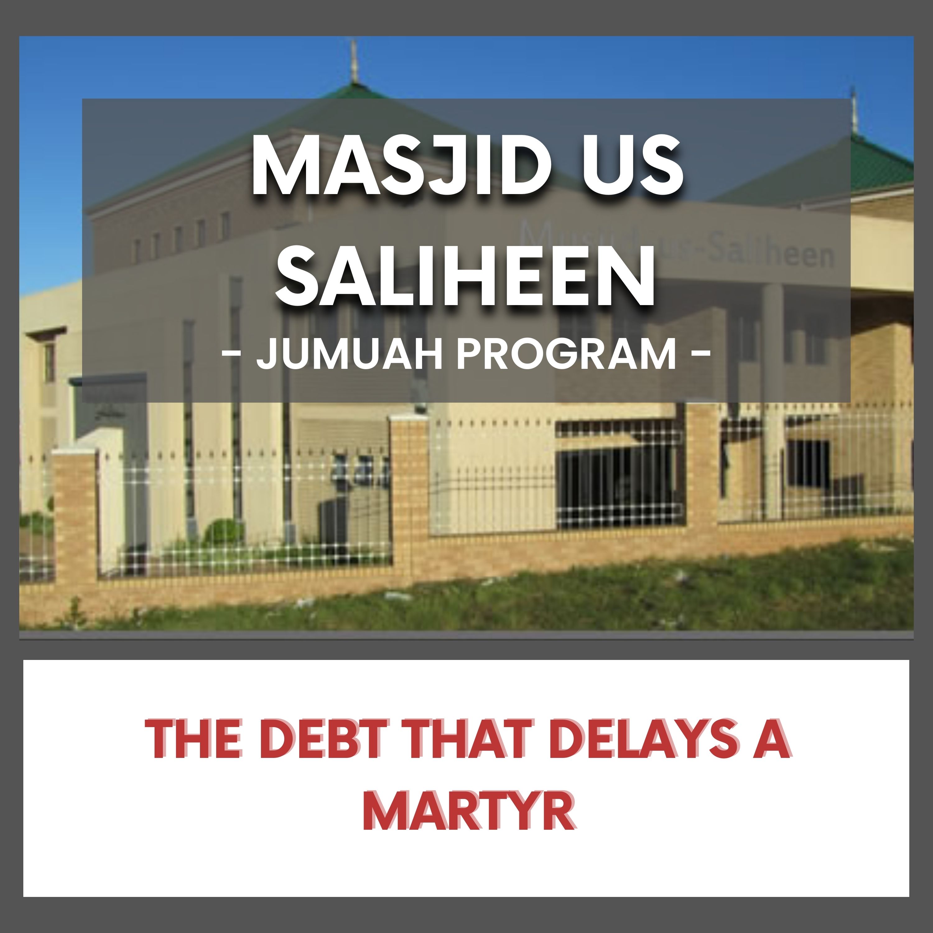 The Debt That Delays a Martyr episode artwork