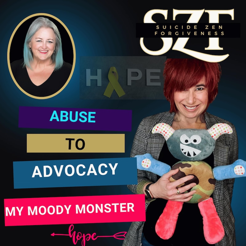 Artwork for podcast Suicide Zen Forgiveness Stories re Suicide Loss | Ideation | Mental Health | Offering Hope |Empathy for All