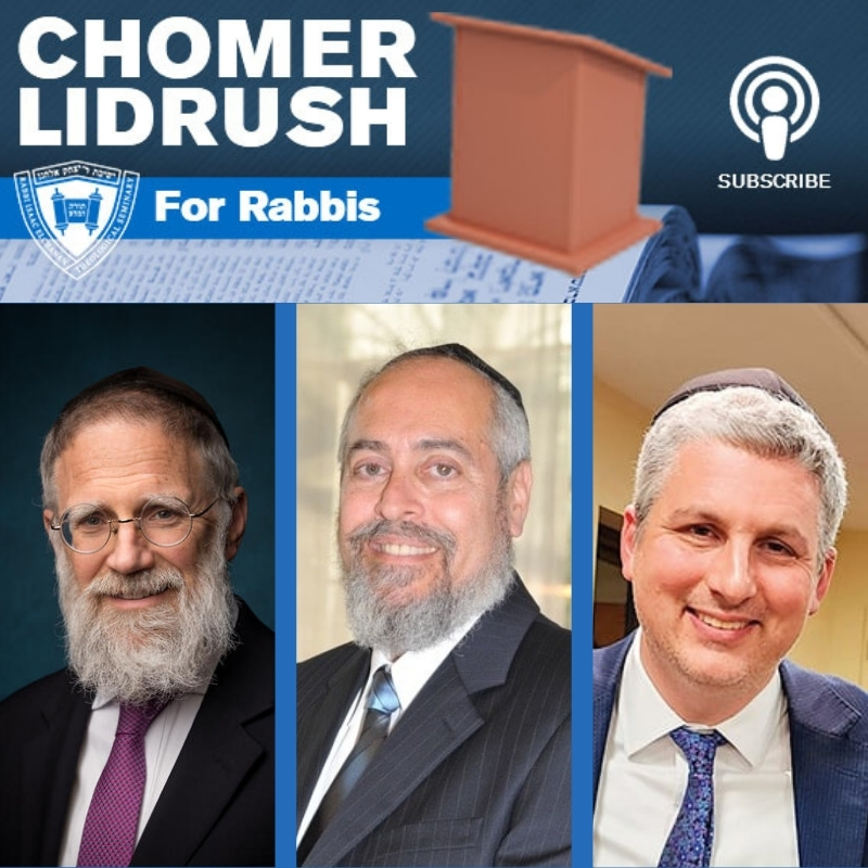 Chomer Lidrush for Rabbis