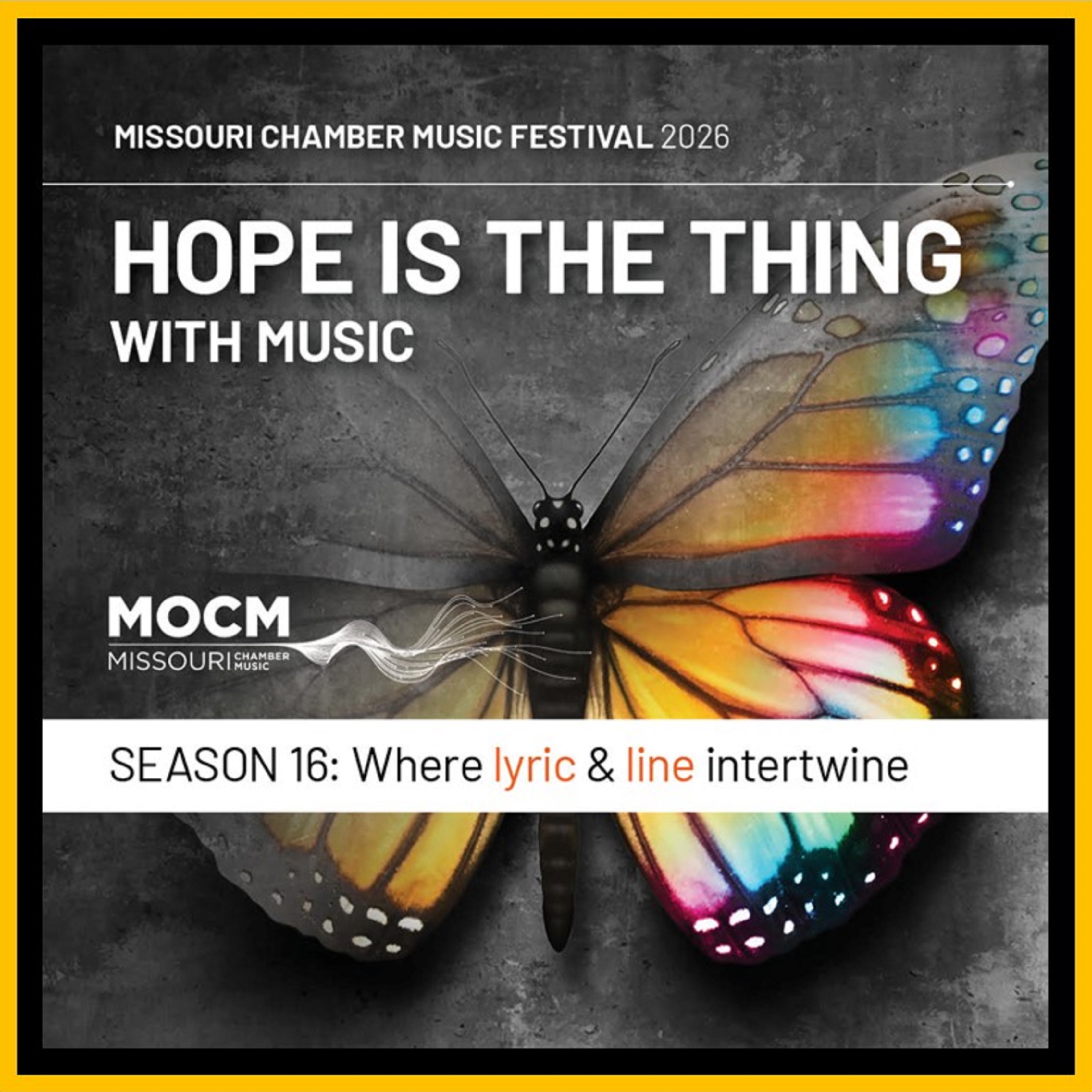 Embracing Music & Poetry: Missouri Chamber Music Festival's 16th Season