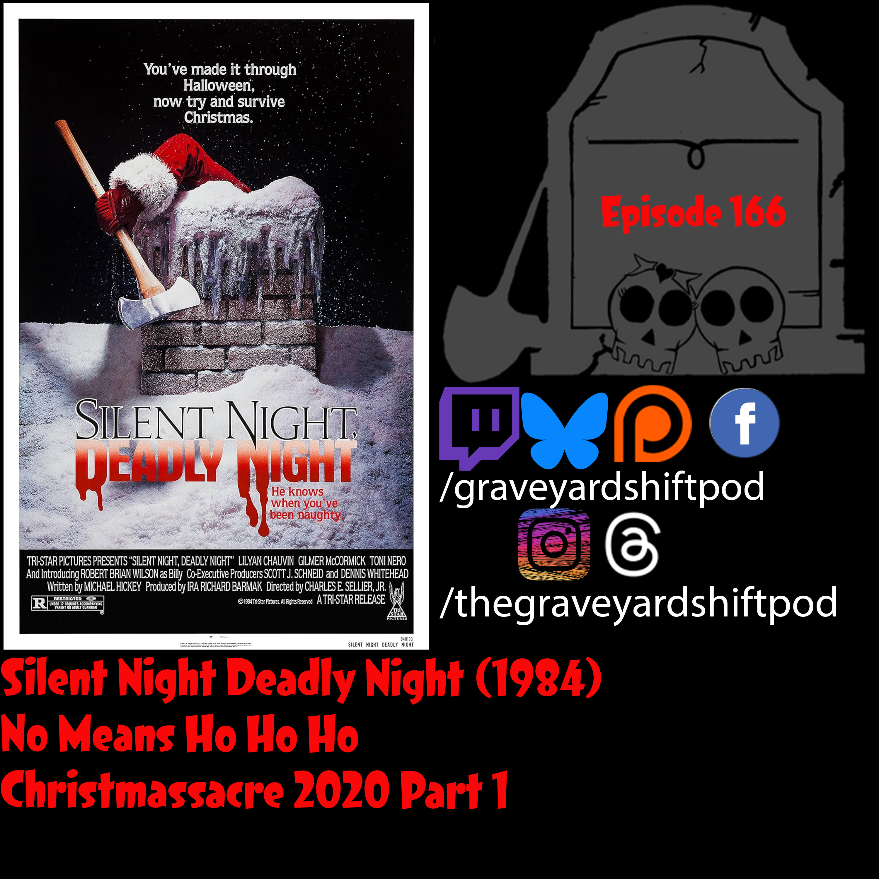 Silent Night, Deadly Night (1984) - No Means Ho Ho Ho - Christmassacre 2020 Part 1 episode artwork