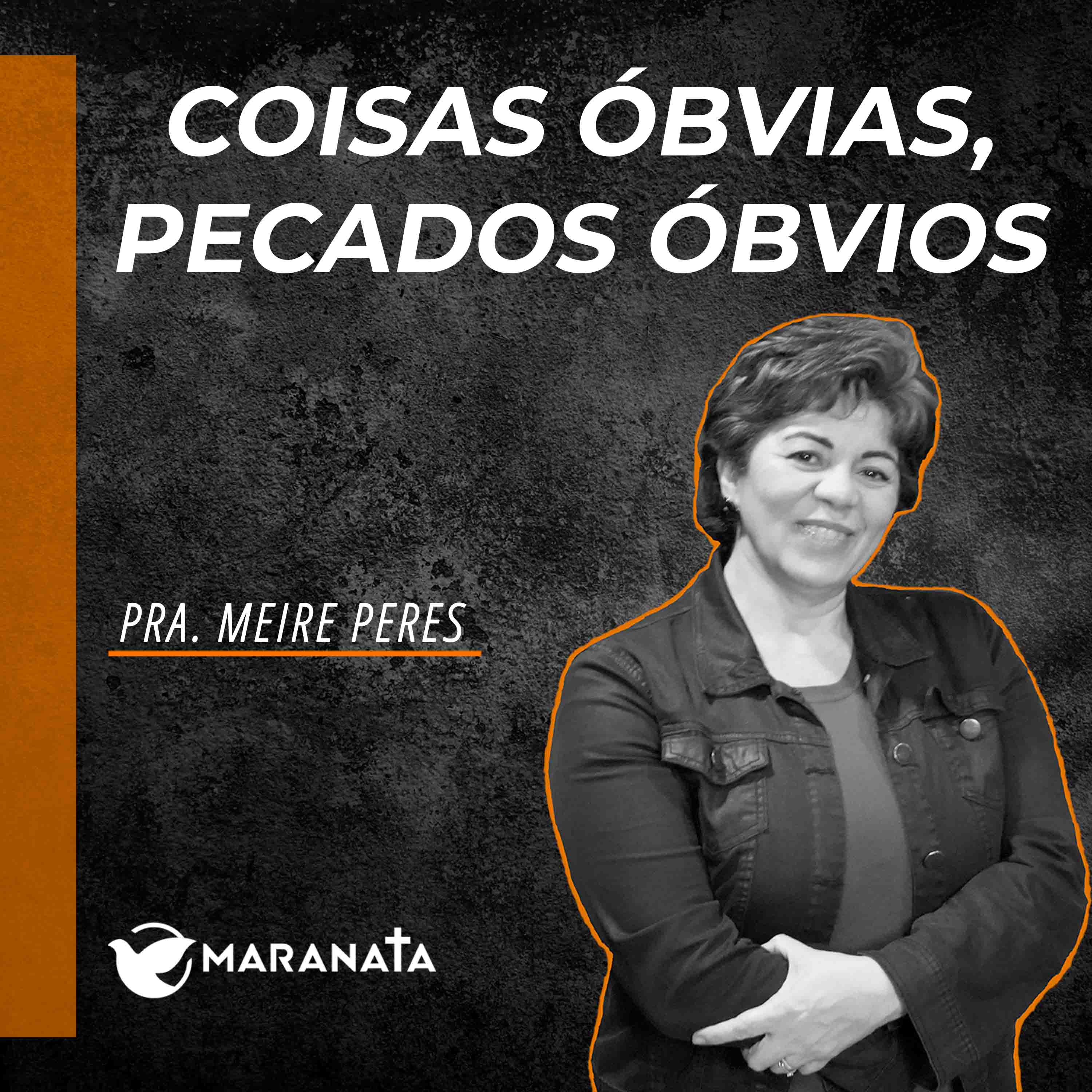 Coisas óbvias, pecados óbvios - Pra. Meire Peres episode artwork