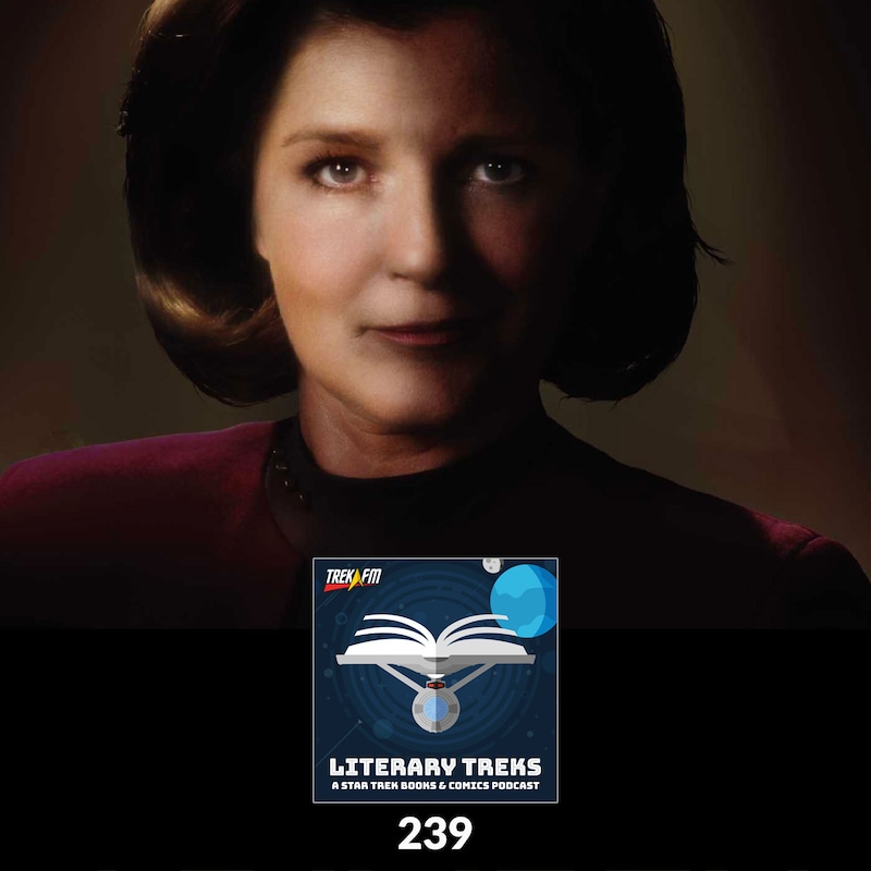 Artwork for podcast Literary Treks: A Star Trek Books and Comics Podcast