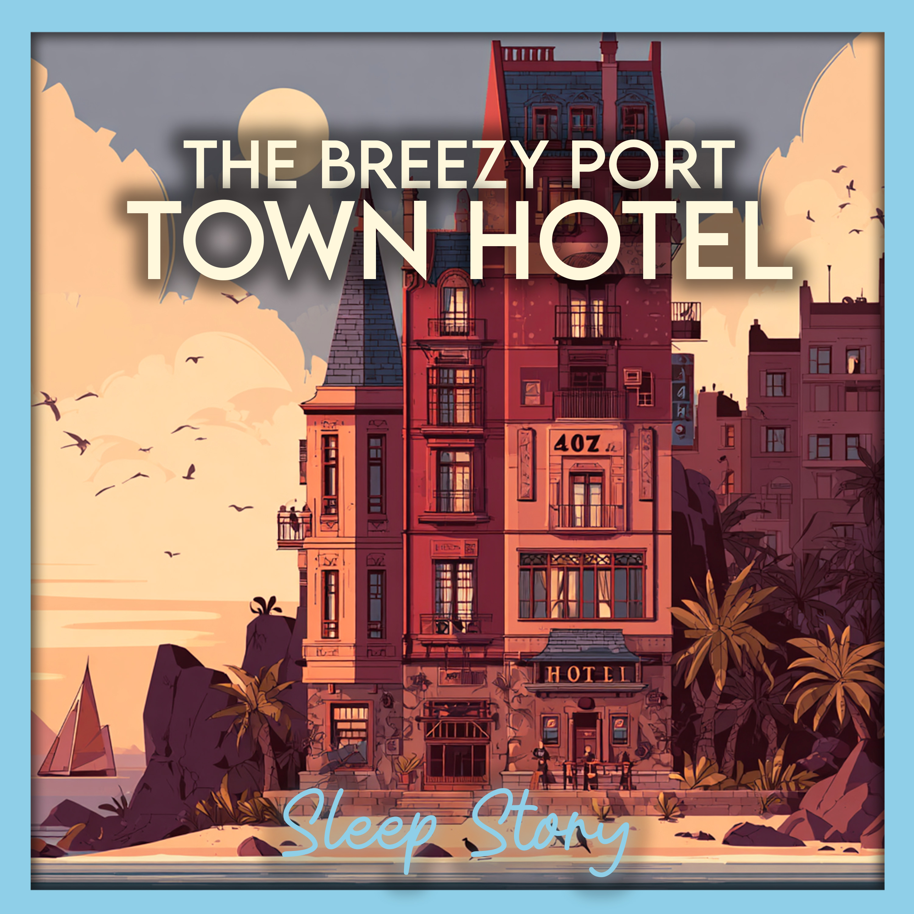ASMR | The Breezy Port Town Hotel 🌙 Ocean Harbor Bedtime Story for Grown Ups, Cozy Nighttime Story for Deep Sleep & Peaceful Relaxation