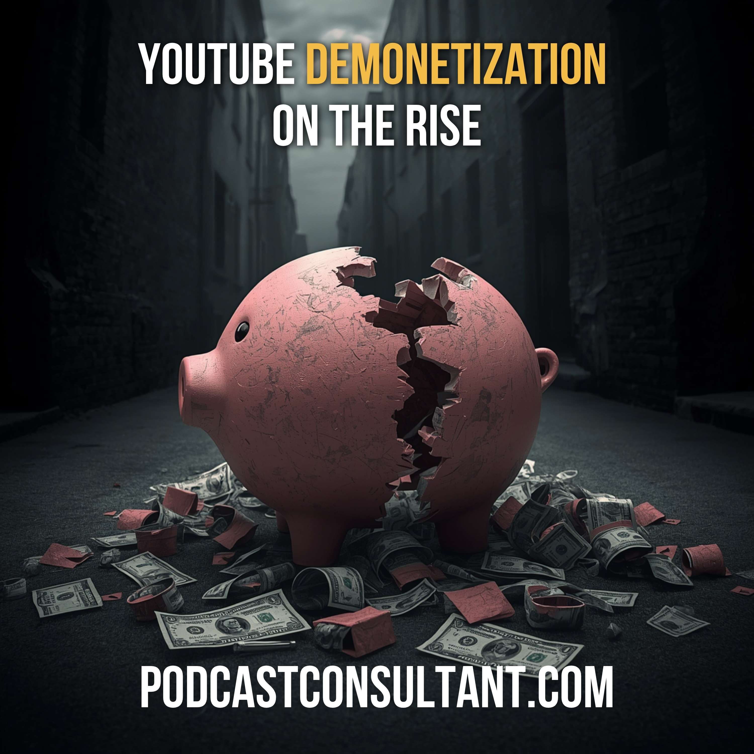 YouTube Demonetization is on the rise.