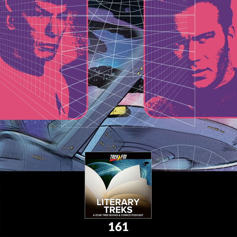Artwork for podcast Literary Treks: A Star Trek Books and Comics Podcast