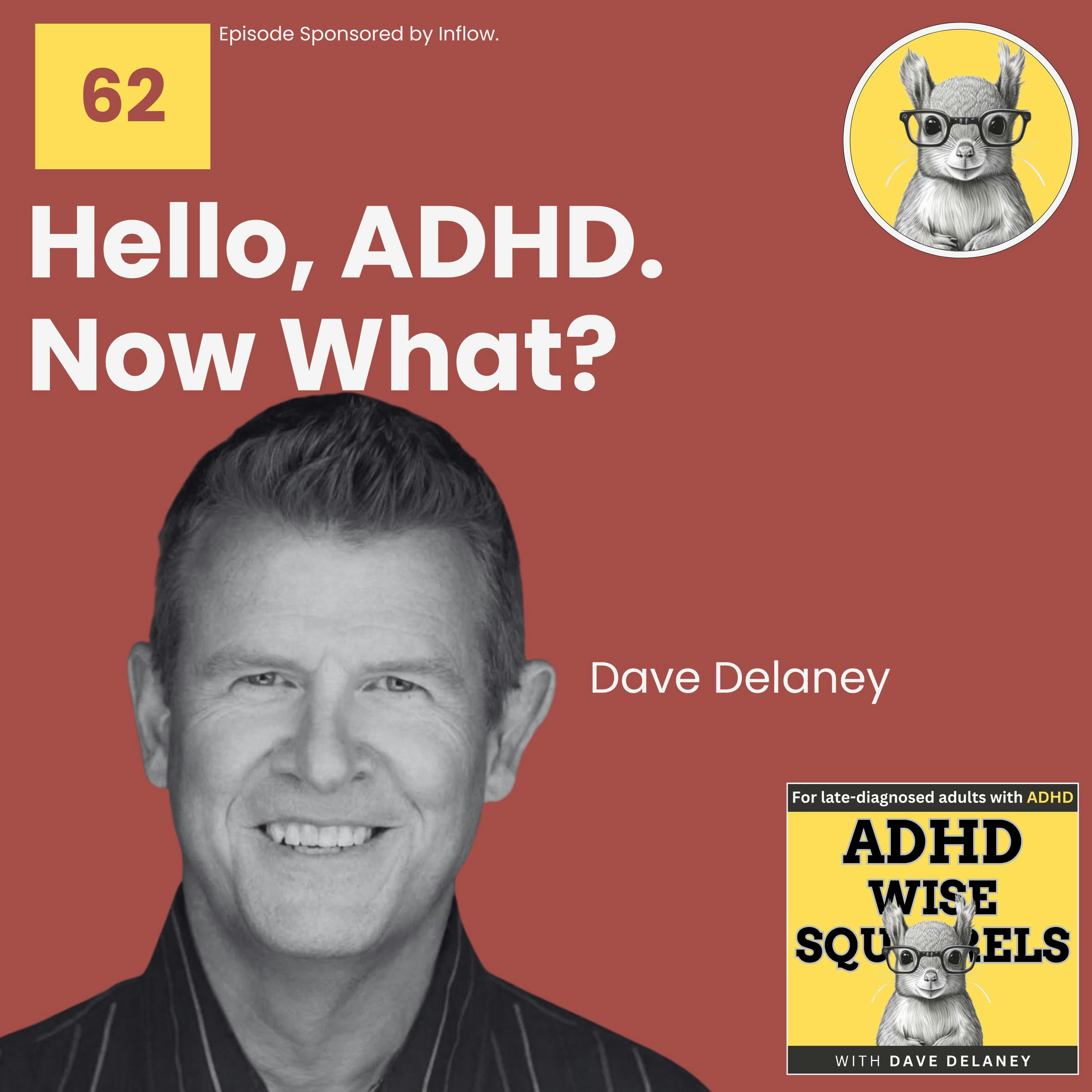 Hello, ADHD. Now What? with Dave Delaney episode artwork