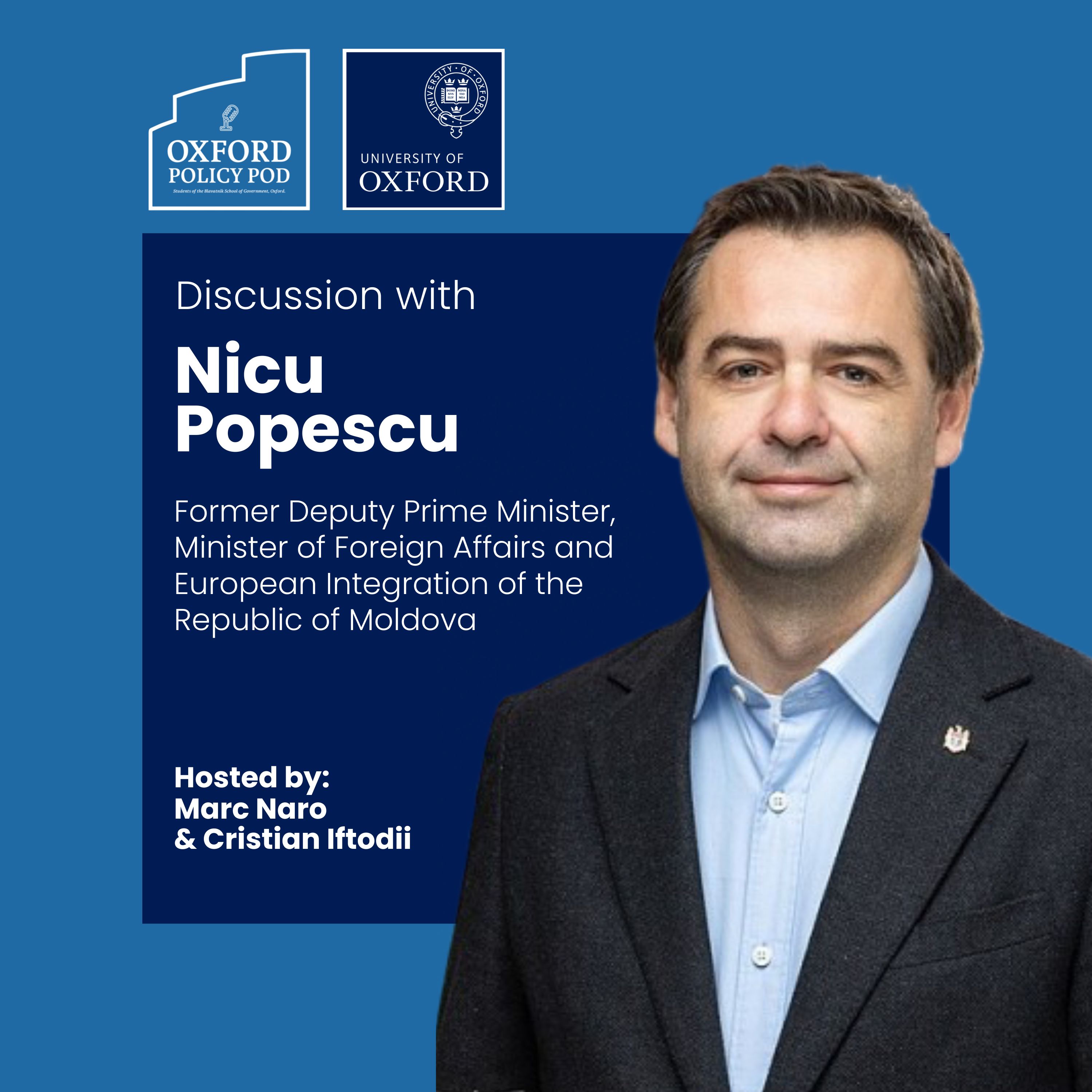The Future of Europe | A Discussion with Nicu Popescu