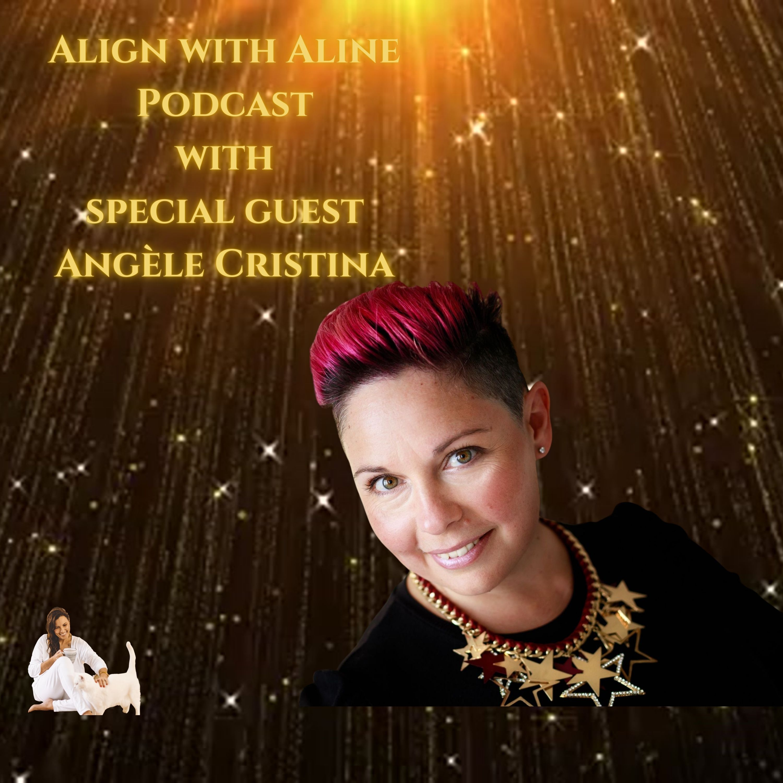 Living an authentic life as an intuitive empath with special guest; life coach Angèle Cristina