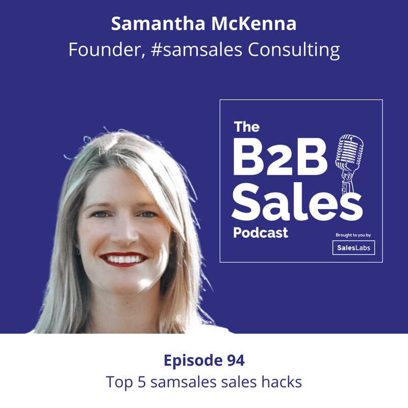 Artwork for podcast The B2B Sales Podcast