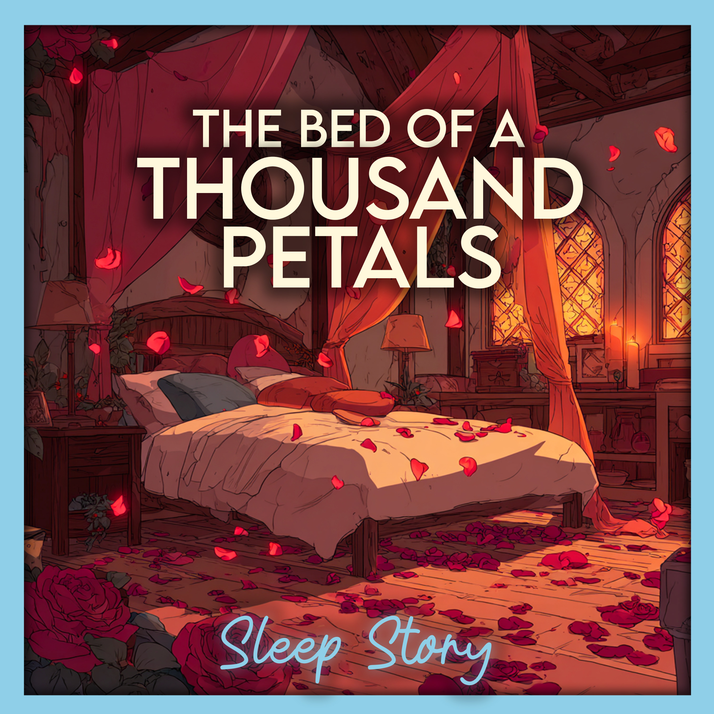 The Bed of a Thousand Petals | Cozy Fantasy Sleep Story for Adults, Guided Bedtime Meditation for Deep Sleep & Anxiety Relief