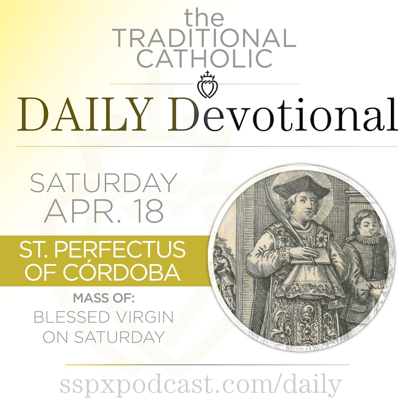 Artwork for podcast Traditional Catholic Daily Devotional