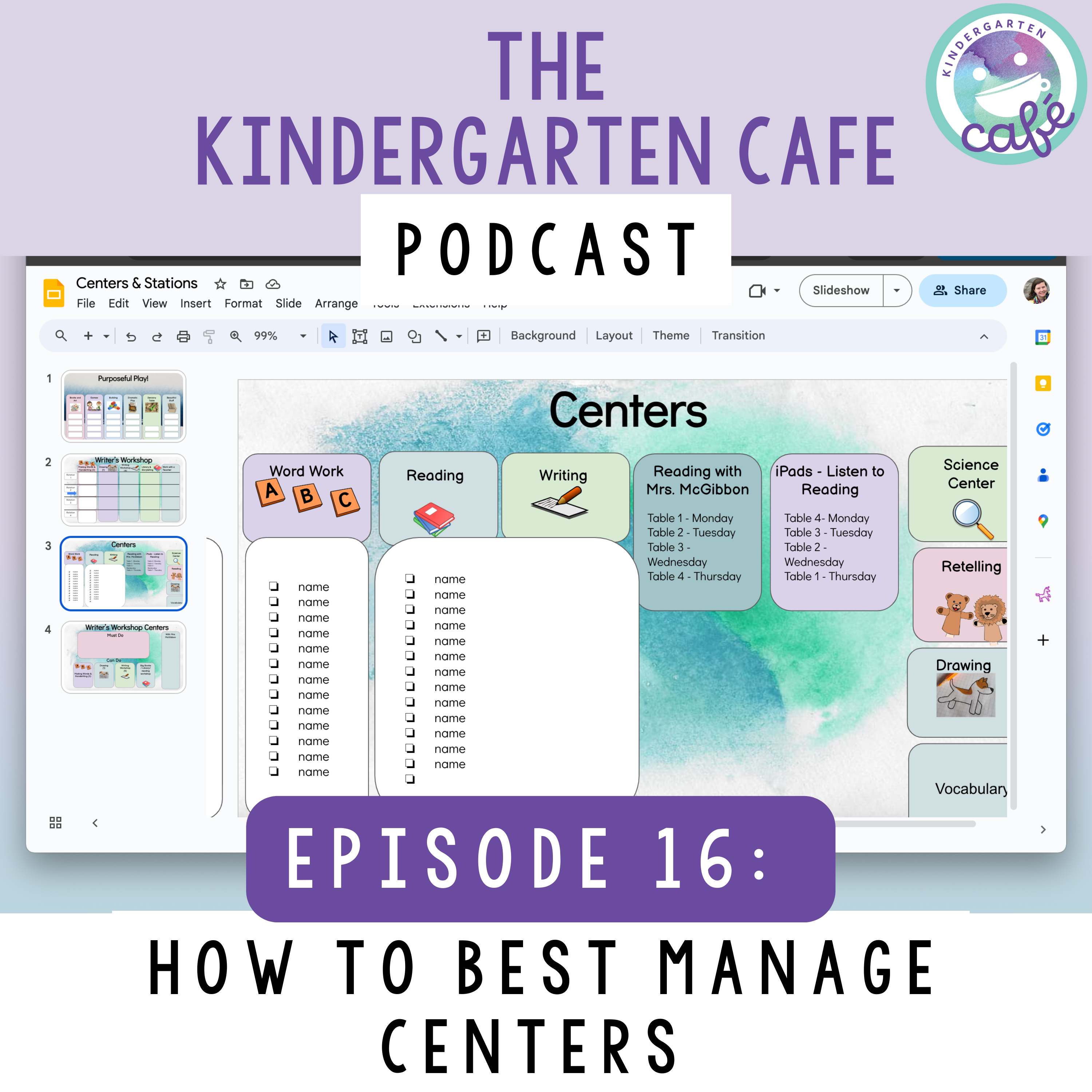 Kindergarten Cafe Podcast