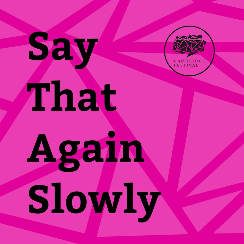 Artwork for podcast Say That Again Slowly - The Cambridge Festival Podcast!