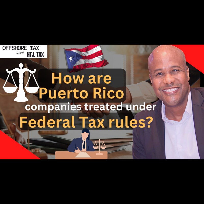 Artwork for podcast Offshore Tax with HTJ.tax