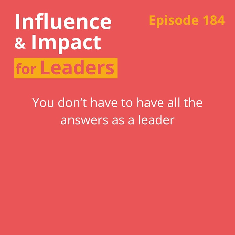 Artwork for podcast Influence & Impact for Leaders