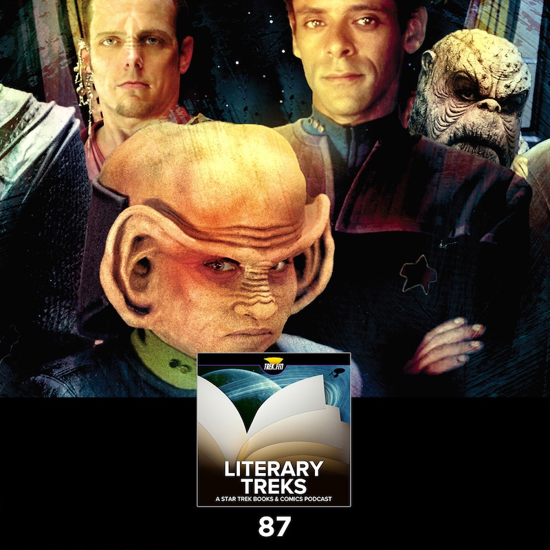 Artwork for podcast Literary Treks: A Star Trek Books and Comics Podcast