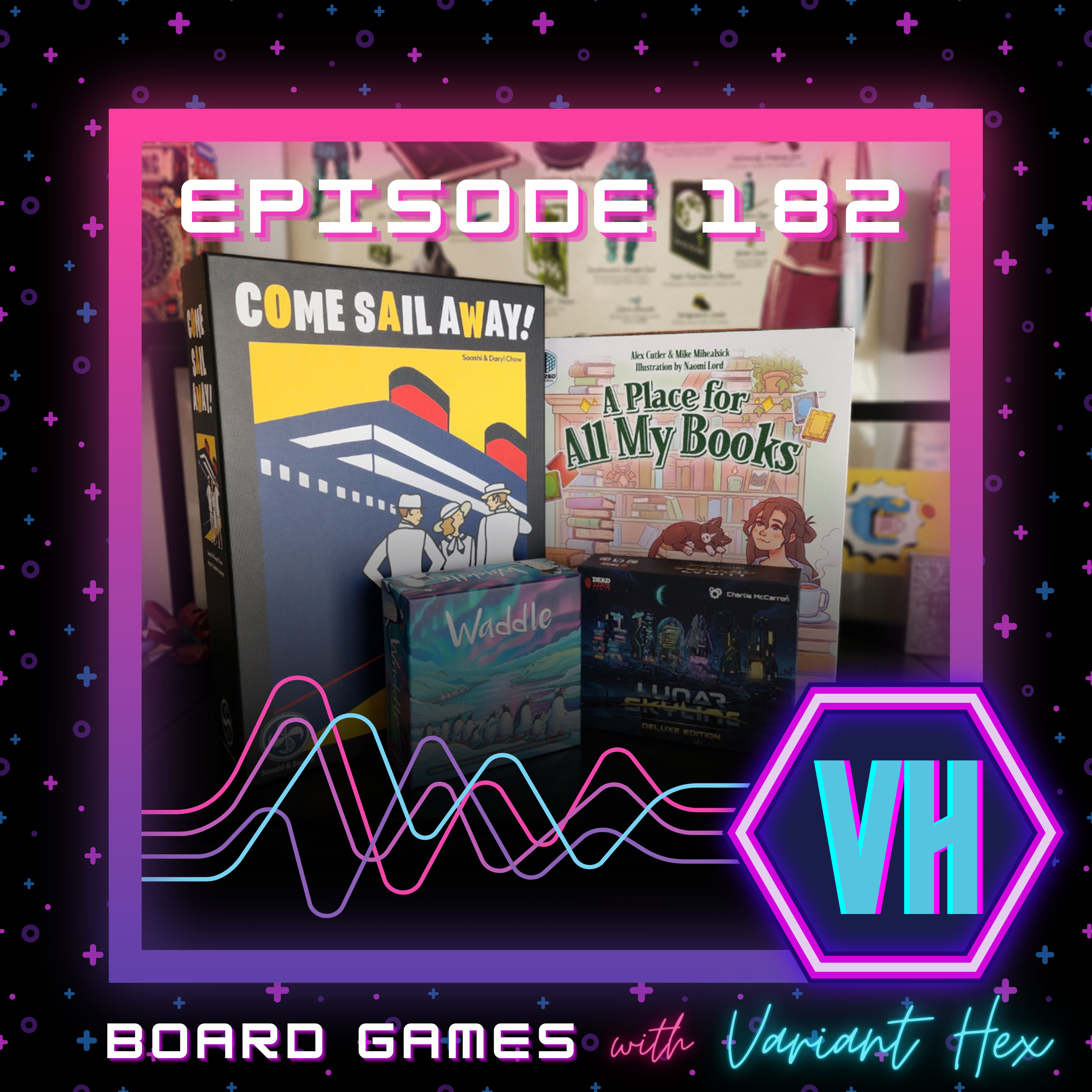 182: Board Game of the Month: August 2025 episode artwork